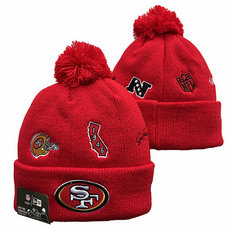 San Francisco 49ers NFL Knit Beanie Hats YD 3
