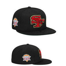 San Francisco 49ers NFL Snapbacks Hats TX 11