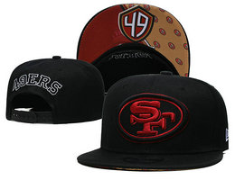 San Francisco 49ers NFL Snapbacks Hats Ys 06