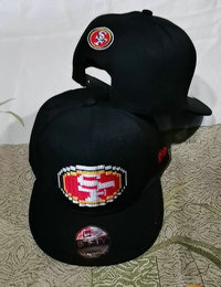 San Francisco 49ers NFL Snapbacks Hats Ys 07