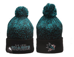 San Jose Sharks NHL Knit Beanie Hats YP 2