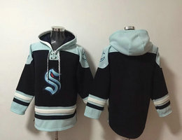 Seattle Kraken Blank 2023 All Stitched Hooded Sweatshirt