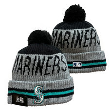Seattle Mariners MLB Knit Beanie Hats YD 3