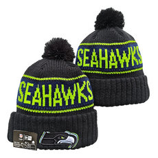 Seattle Seahawks NFL Knit Beanie Hats YD 15