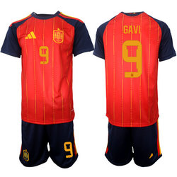 Spain #9 Gavi 2026 World Cup Soccer jersey