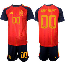 Spain Custom 2026 World Cup Soccer jersey