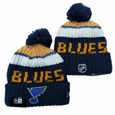 St. Louis Blues NHL Knit Beanie Hats 1