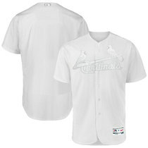 St. Louis Cardinals Blank Majestic White 2019 Players Weekend Authentic Team Jersey