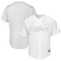 St. Louis Cardinals Blank Majestic White 2019 Players Weekend Replica Team Jersey