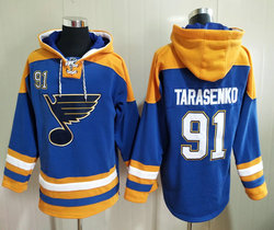 St.Louis Blues #91 Vladimir Tarasenko Stitched Pullover Hoodie