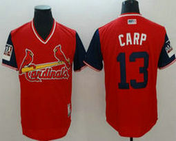 St.Louis Cardinals #13 Matt Carpenter Carp 2018 Players Weekend Authentic MLB Stitched Jersey