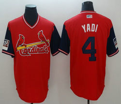 St.Louis Cardinals #4 Yadier Molina Yadi 2018 Players Weekend Authentic MLB Stitched Jersey