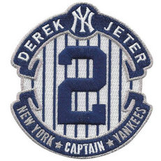 Stitched Baseball 2014 Derek Jeter Retirement Final Season New York Yankees Stitched