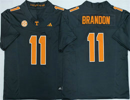 Tennessee Volunteers #11 Faizon Brandon Black 2026 F.U.S.E. Stitched Jersey