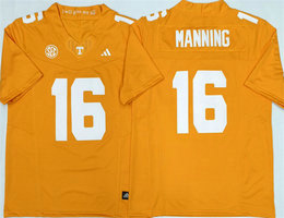 Tennessee Volunteers #16 Peyton Manning Orange 2026 F.U.S.E. Stitched Jersey