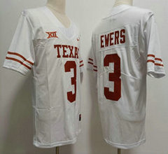 Texas Longhorns #3 Quinn Ewers White Vapor Untouchable College Football Jersey