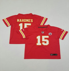 Toddler Nike Kansas City Chiefs #15 Patrick Mahomes Red Authentic Stitched NFL Jersey