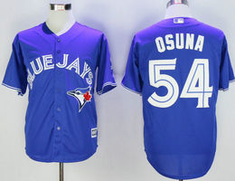 Toronto Blue Jays #54 Roberto Osuna Blue Game Authentic Stitched MLB Jersey