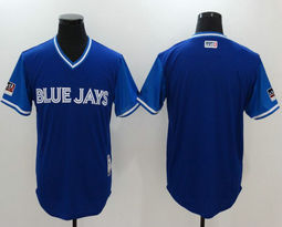 Toronto Blue Jays Blank 2018 Players Weekend Authentic Stitched MLB Jersey