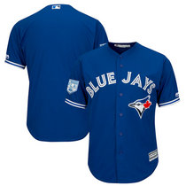 Toronto Blue Jays Blank Royal Game 2019 Spring Training Game Authentic Stitched MLB Jersey