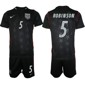 United States #5 Robinson Away 2026 World Cup Soccer jersey