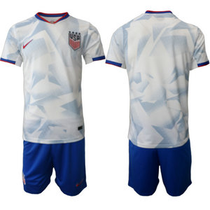 United States Blank Home Blue shorts 2026 World Cup Soccer jerseys