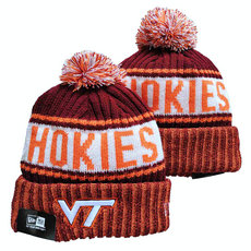 Virginia Tech Hokies NCAA Knit Beanie Hats 1
