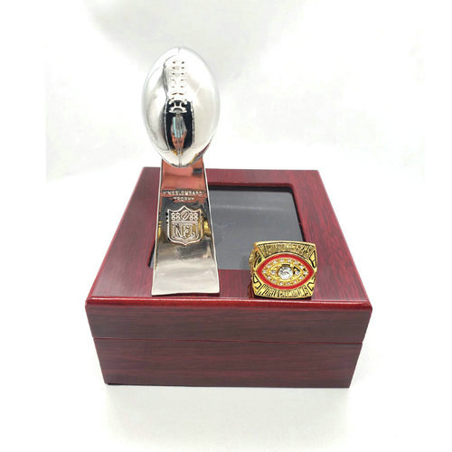 Washington Redskins 1982 NFL one ring + one trophy set