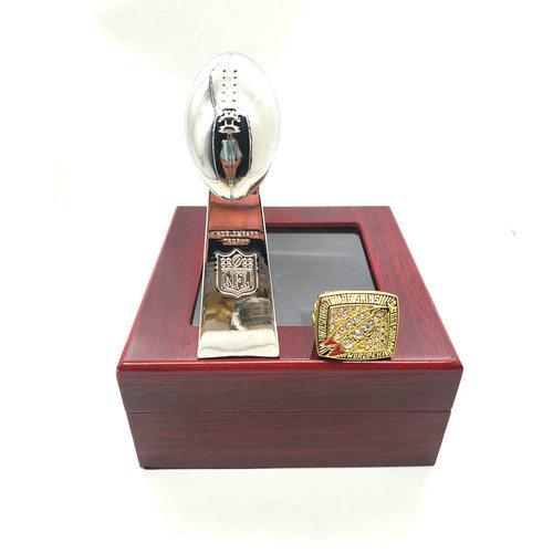 Washington Redskins 1991 NFL one ring + one trophy set