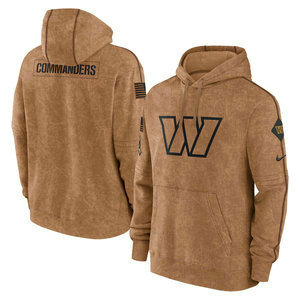 Washington Redskins 2023 Camo Salute To Service Pullove Hoodie