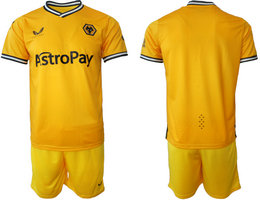 Wolverhampton Wanderers 2023-24 Home Soccer Club Jerseys