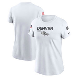Women's Denver Broncos 2024 Salute To Service T-shirt