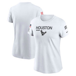 Women's Houston Texans 2024 Salute To Service T-shirt