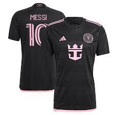 Women's Inter Miami CF 2023-24 #10 MESSI Away Soccer Club Jersey