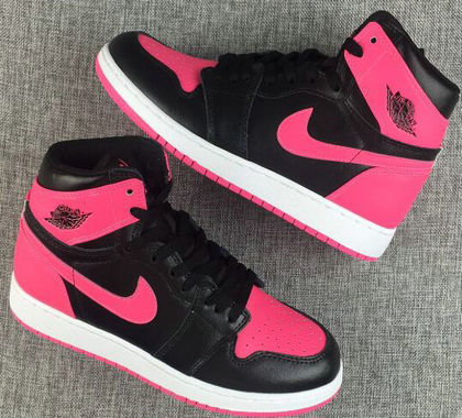 Women's Jordan 1(I) Red Black Basketball shoes size 36-40