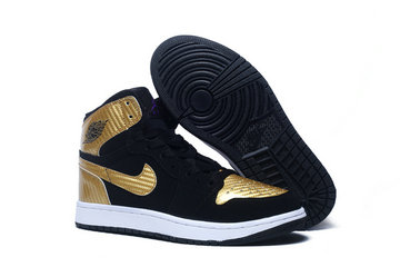 Women's Jordan 1(I) black authentic shoes 36-40