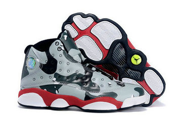 Women's Jordan 13(XIII) Grey camouflage authentic Air shoes 36-40
