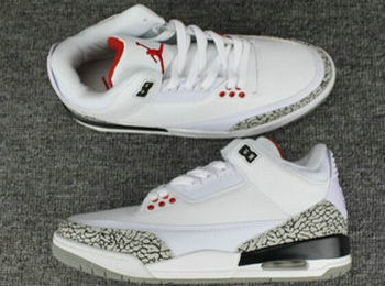 Women's Jordan 3(III) Air Retro White Basketball shoes size 36-39