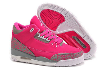Women's Jordan 3(III) red authentic Air shoes 36-40 02