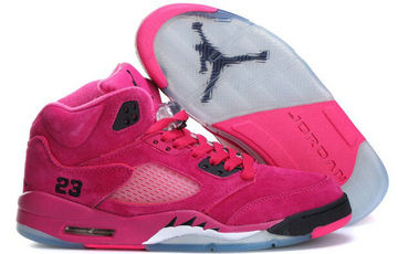 Women's Jordan 5(V) Air #23 Pink Basketball shoes size 36-40