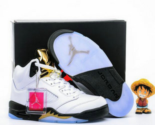 Women's Jordan 5(V) Authentic basketball shoes White 36~40 160728