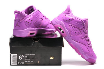 Women's Jordan 6(VI) purple authentic Air shoes 36-40