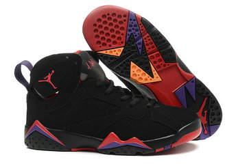 Women's Jordan 7(VII) Black authentic Air shoes 36-40 2