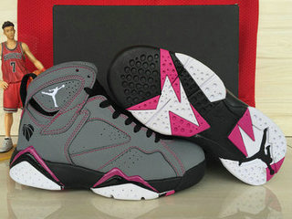 Women's Jordan 7(VII) Grey authentic Air shoes 36-40