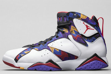 Women's Jordan 7(VII) white aaa authentic Air shoes 36-40