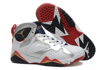 Women's Jordan 7(VII) white grey authentic Air shoes 36-40 2
