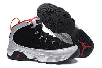 Women's Jordan 9(IX) Grey color authentic Air shoes 36-40 2