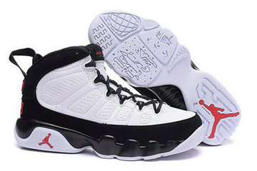 Women's Jordan 9(IX) White color authentic Air shoes 36-40