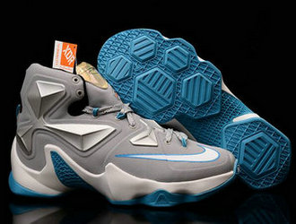Women's LeBron James 13(XIII) Authentic basketball shoes Grey Size 36~40 160728 1