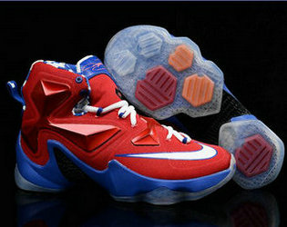 Women's LeBron James 13(XIII) Authentic basketball shoes Red Size 36~40 160728 1